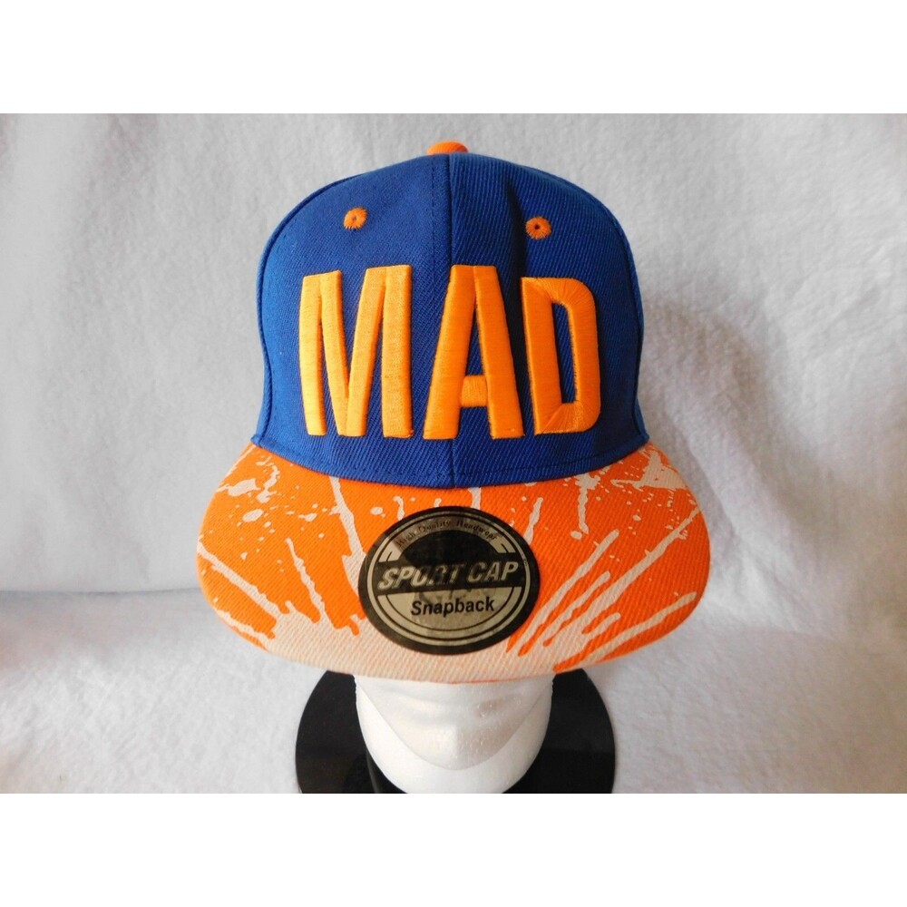 MAD Baseball Cap Adjustable Sports for Men Women Hat Denim Style Cap